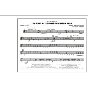 I Have a Dream/Mamma Mia! - Eb Baritone Sax