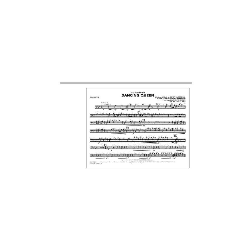 Dancing Queen (from "Mamma Mia!") - Trombone