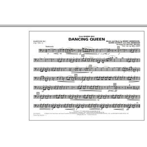 Dancing Queen (from "Mamma Mia!") - Baritone B.C. (Opt. Tbn. 2)