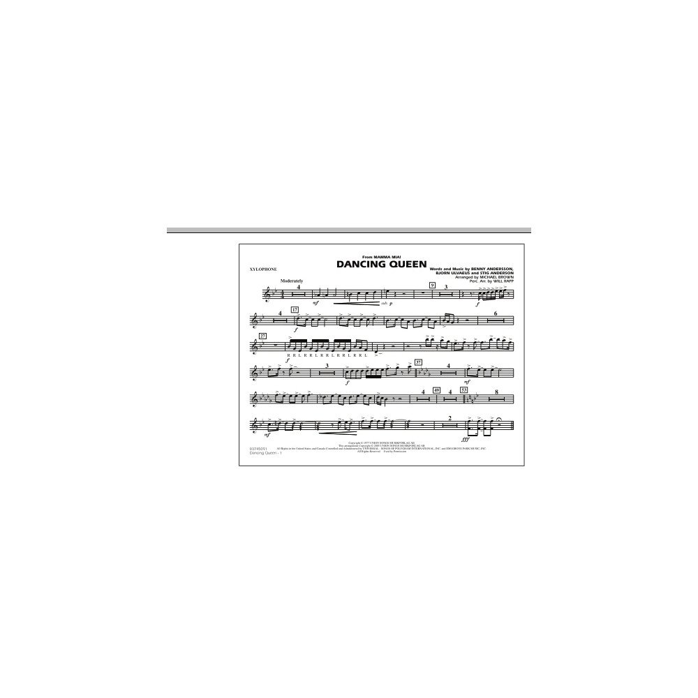 Dancing Queen (from "Mamma Mia!") - Xylophone