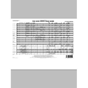 You Give Love a Bad Name - Full Score