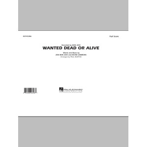 Wanted Dead or Alive - Full Score