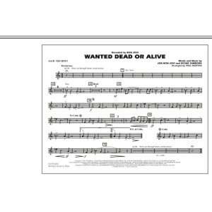 Wanted Dead or Alive - 3rd Bb Trumpet