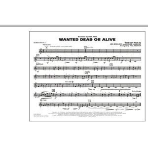 Wanted Dead or Alive - Baritone T.C.