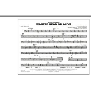 Wanted Dead or Alive - Electric Bass