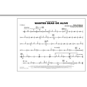 Wanted Dead or Alive - Cymbals