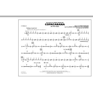 Copacabana (At the Copa) - Cymbals