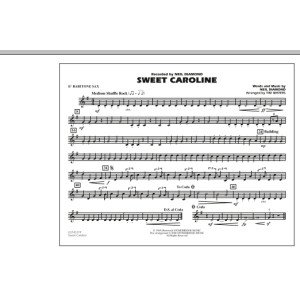 Sweet Caroline - Eb Baritone Sax