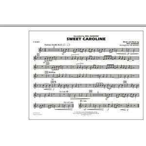 Sweet Caroline - F Horn