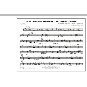 Fox College Football Saturday Theme - Eb Alto Sax