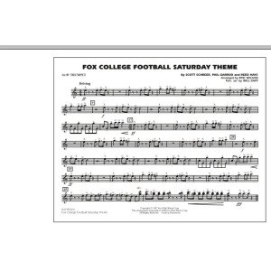 Fox College Football Saturday Theme - 1st Bb Trumpet