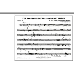 Fox College Football Saturday Theme - Baritone B.C.