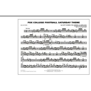 Fox College Football Saturday Theme - Quad Toms