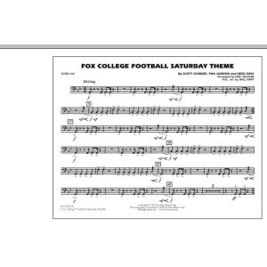 Fox College Football Saturday Theme - Timpani