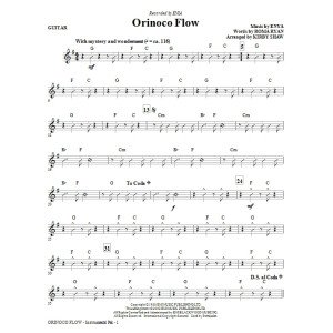Orinoco Flow (arr. Kirby Shaw) - Guitar