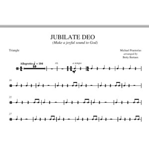 Jubilate Deo - Triangles