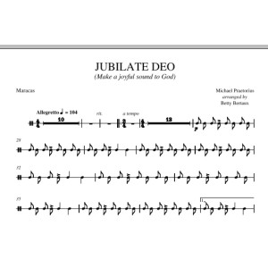 Jubilate Deo - Maracas