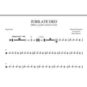 Jubilate Deo - Jingle Bells