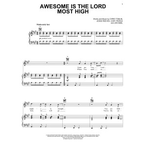 Awesome Is The Lord Most High