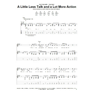 A Little Less Talk And A Lot More Action