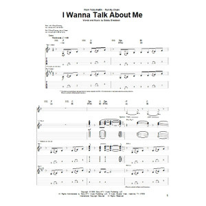 I Wanna Talk About Me