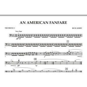 An American Fanfare - Trombone 2