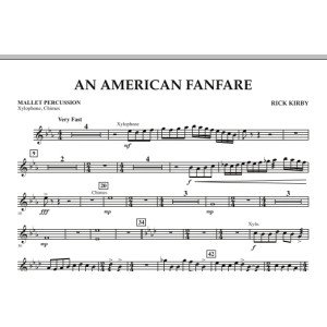 An American Fanfare - Mallet Percussion