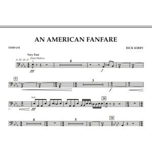 An American Fanfare - Timpani