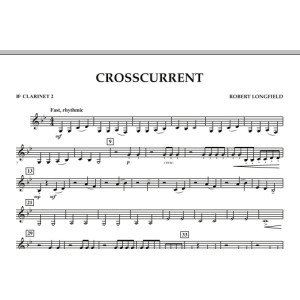 Crosscurrent - Bb Clarinet 2