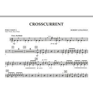 Crosscurrent - Percussion 1