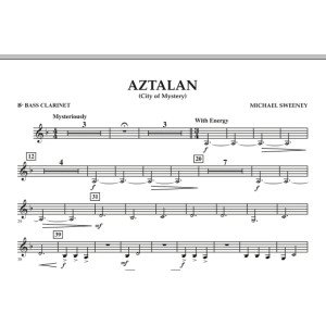 Aztalan (City of Mystery) - Bb Bass Clarinet