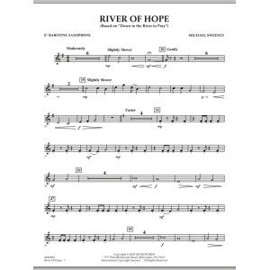 River of Hope - Eb Baritone Saxophone