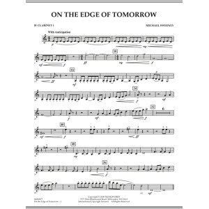 On the Edge of Tomorrow - Bb Clarinet 1