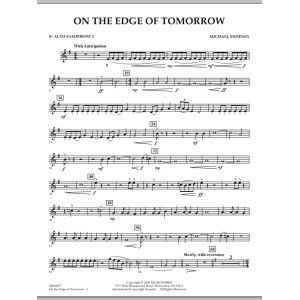 On the Edge of Tomorrow - Eb Altsaxophon 2