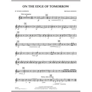On the Edge of Tomorrow - Bb Tenorsaxophon