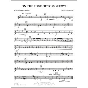 On the Edge of Tomorrow - Eb Baritone Saxophone