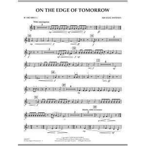 On the Edge of Tomorrow - Bb Trompete 2