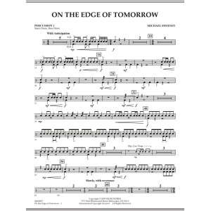 On the Edge of Tomorrow - Percussion 1