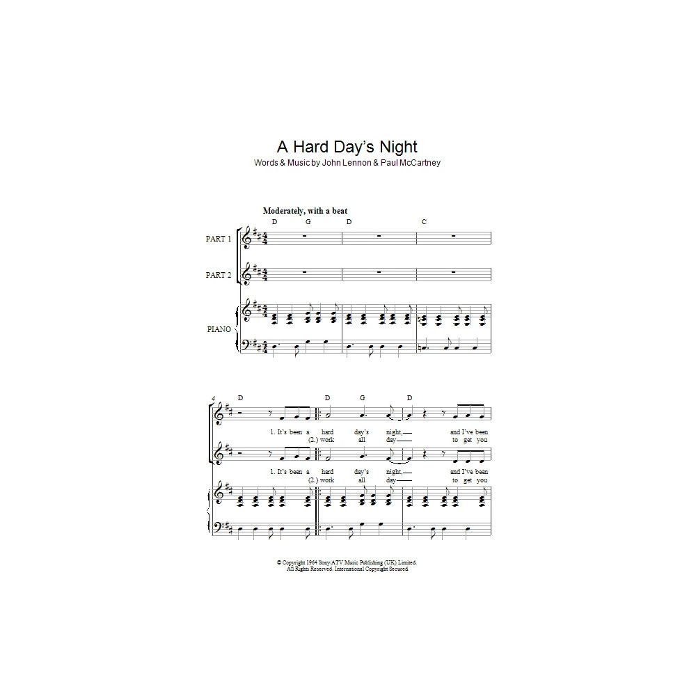 A Hard Day's Night (arr. Rick Hein)