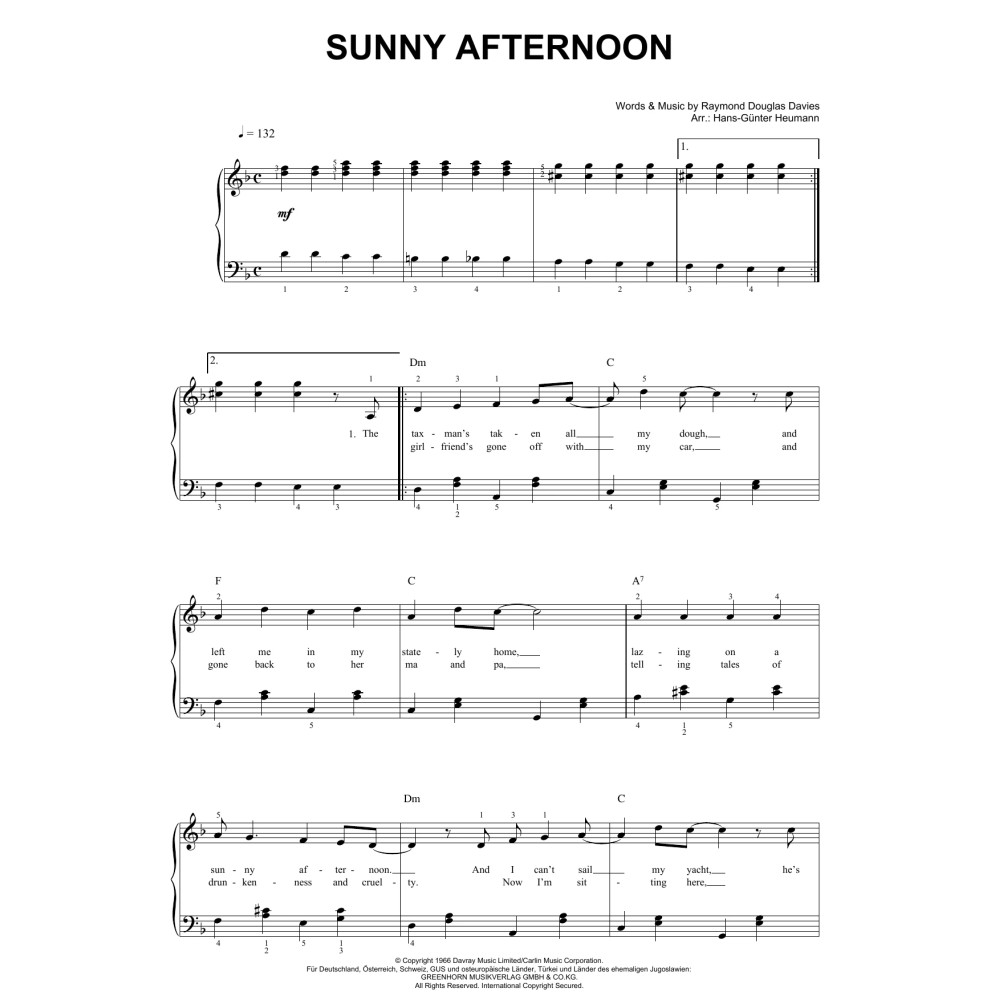 Sunny Afternoon