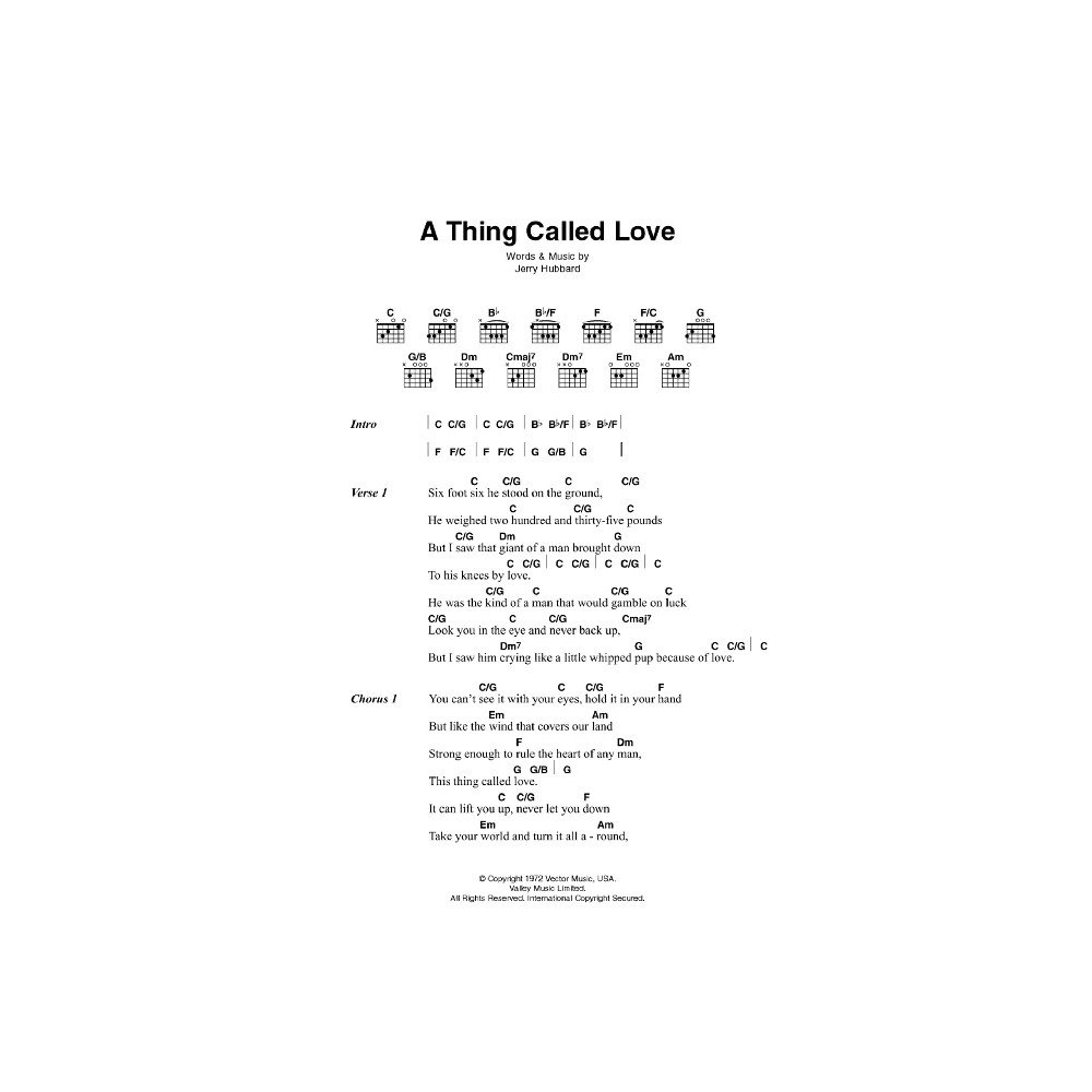 A Thing Called Love