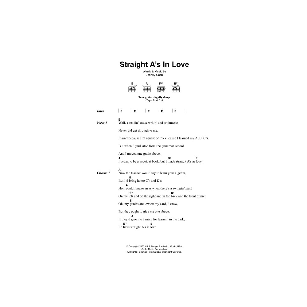 Straight A's In Love