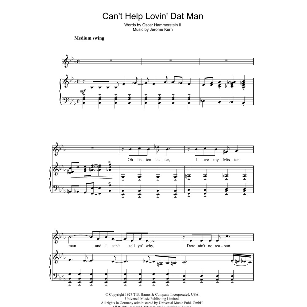 Can't Help Lovin' Dat Man