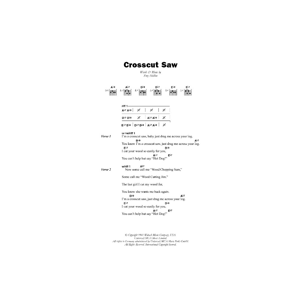 Crosscut Saw