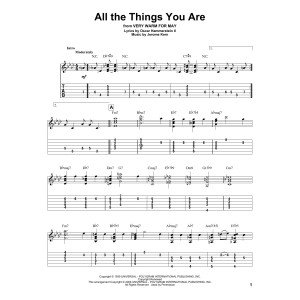 All The Things You Are