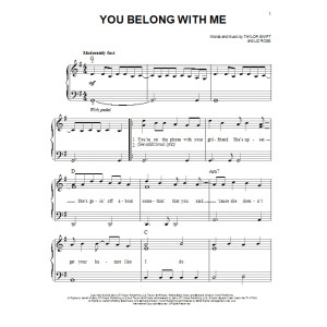You Belong With Me