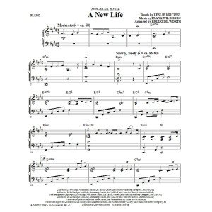 A New Life (aus Jekyll & Hyde) - Klavier