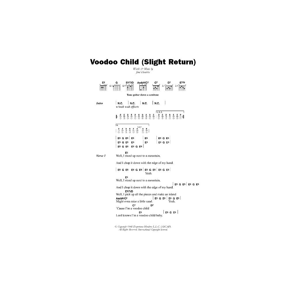 Voodoo Child (Slight Return)