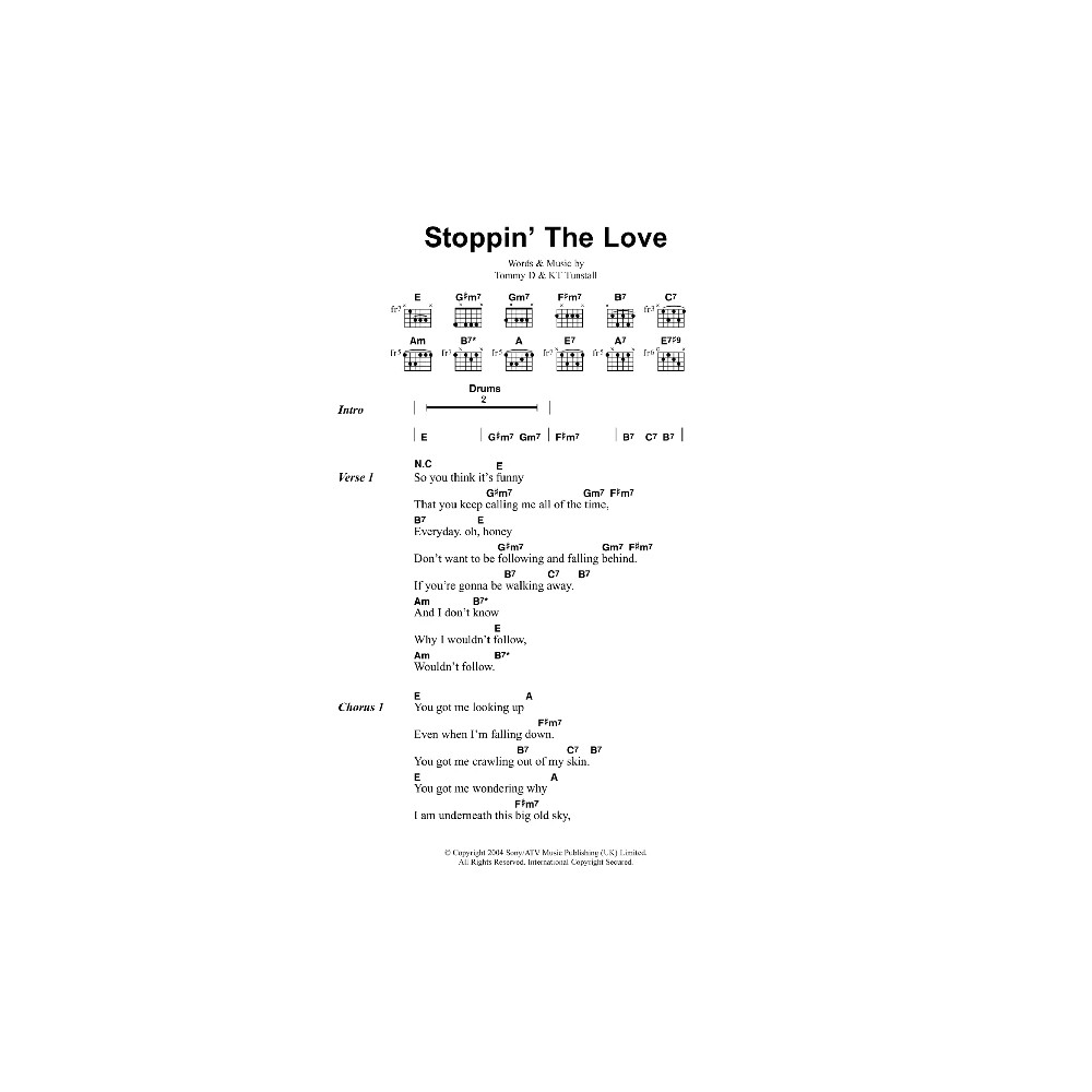 Stoppin' The Love