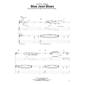 Blue Jean Blues